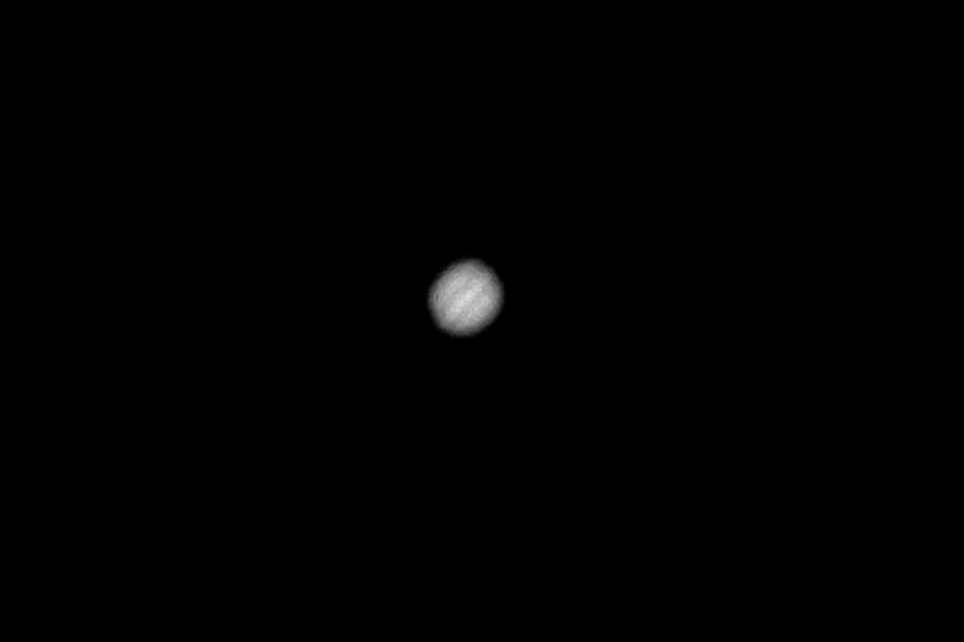 Jupiter By Bill Samson 20th March  19.35. f/4.9: 1/100sec: ISO-200 23mm focal length. “The belts are visible in this one.”-Bill